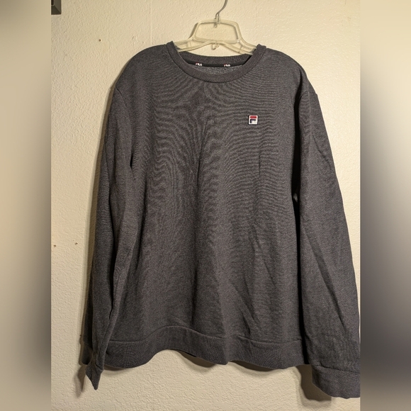 Fila Gray Sweatshirt Pre-owned Size XXL - Picture 1 of 8